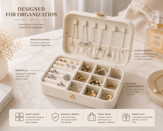 Travel Jewelry Case