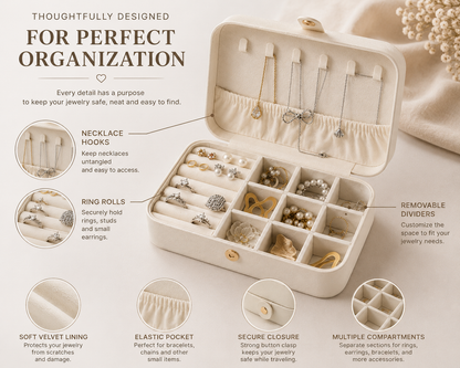 Travel Jewelry Case