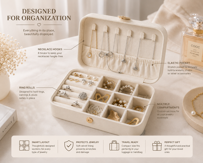 Travel Jewelry Case