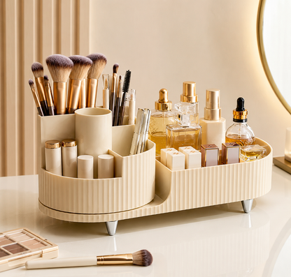 360° Rotating Makeup Organizer