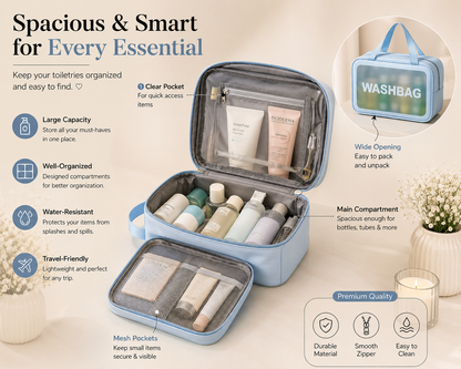Makeup Travel Pouch Set