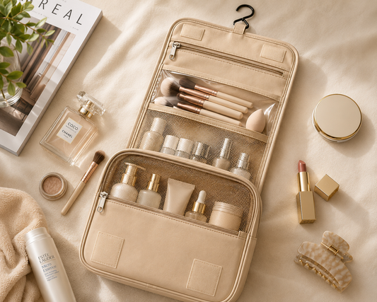 Luxury Hanging Travel Toiletry Organizer